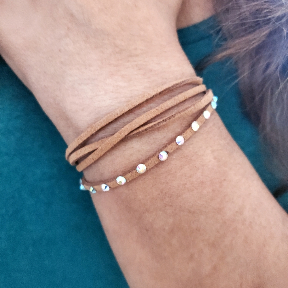Suede bracelet
